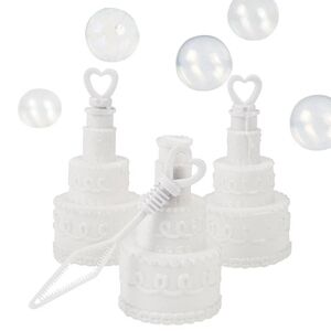 Wedding Cake Bubble Bottles (2dz) for WEDDING Bubbles - Bubble Bottles PT2
